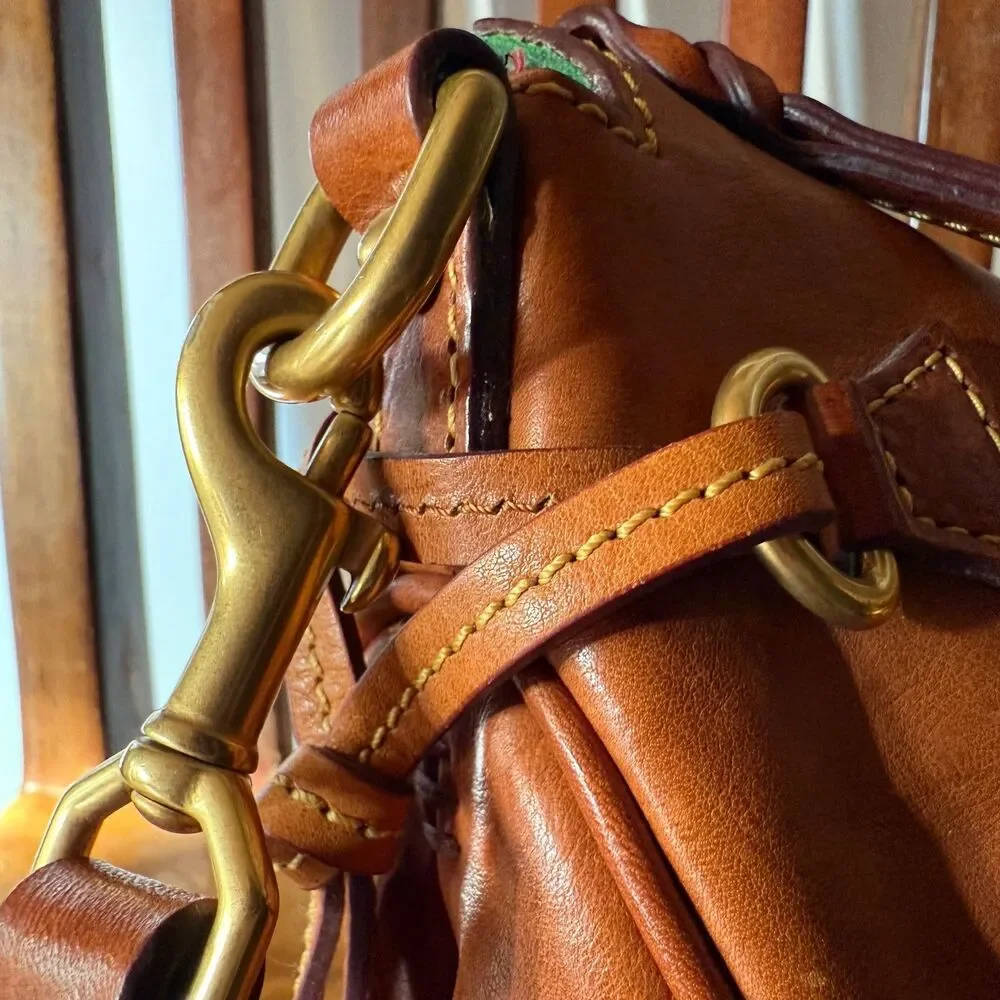 Dooney & Bourke Florentine Large Tassel Satchel – Natural - Picture 12 of 17